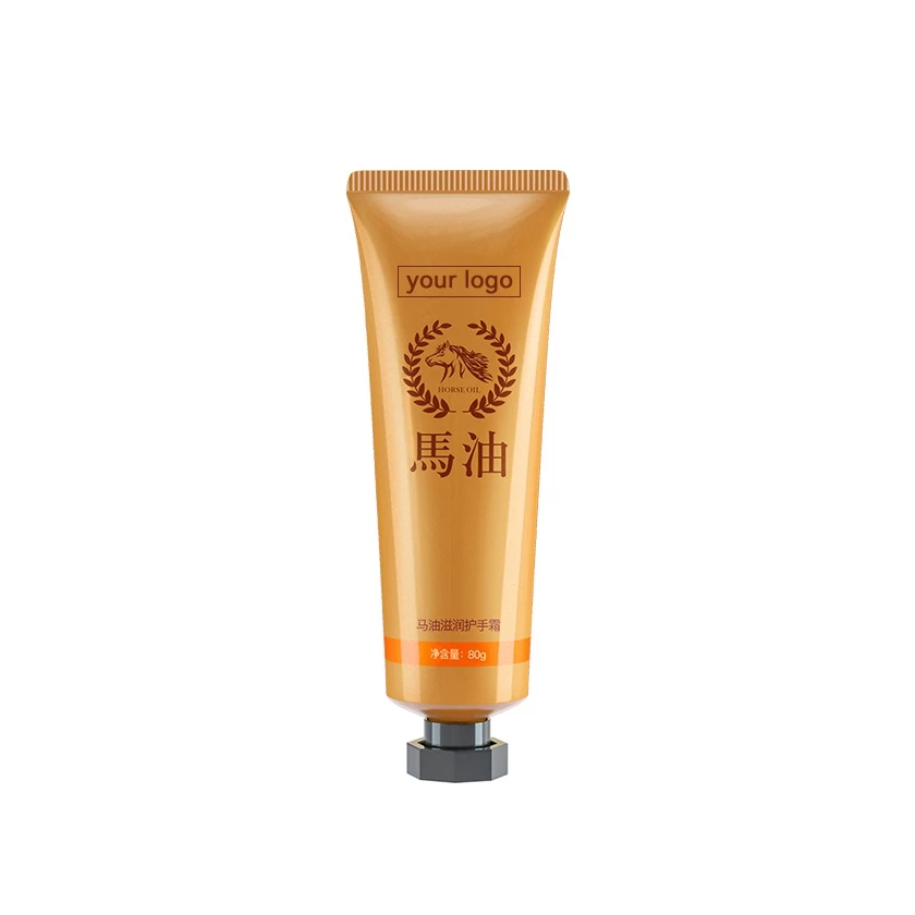 Private Label Moisturizing Hand Cream Horse Oil Skin Care Hand Lotion Hydrating Skin Hand Cream
