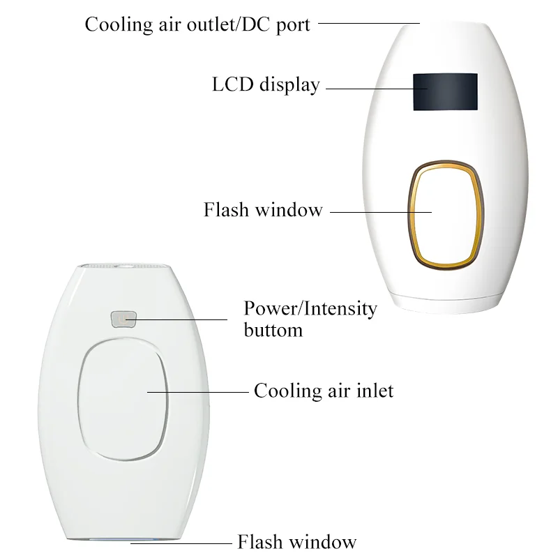 2021 Dropshipping Portable Mini 500000 Flash permanent machine Home Use IPL Laser Hair Removal