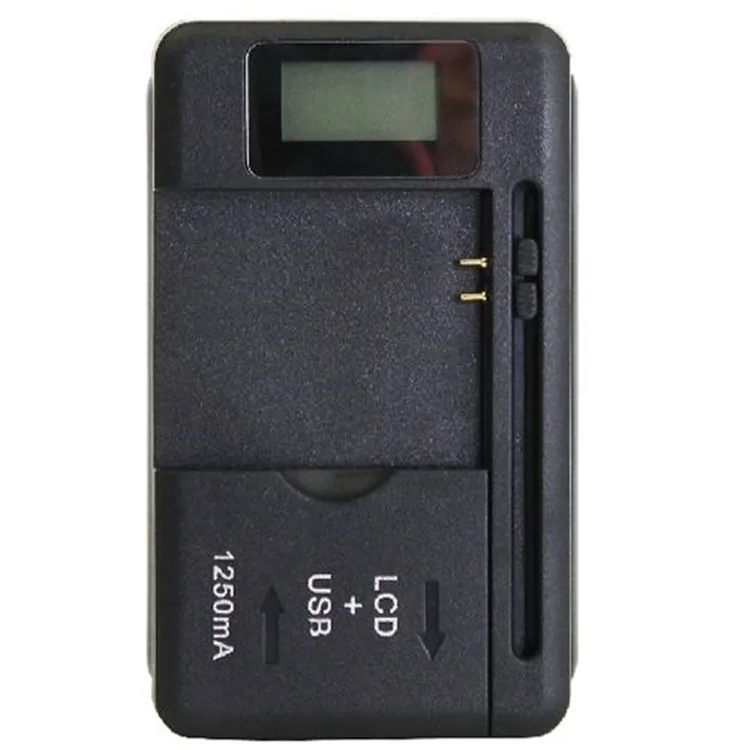 Universal Intelligent LCD Indicator battery Charger For Samsung S4 I9500 S3 I9300 NOTE 3 S5 With Usb Output Charge US EU PLUG