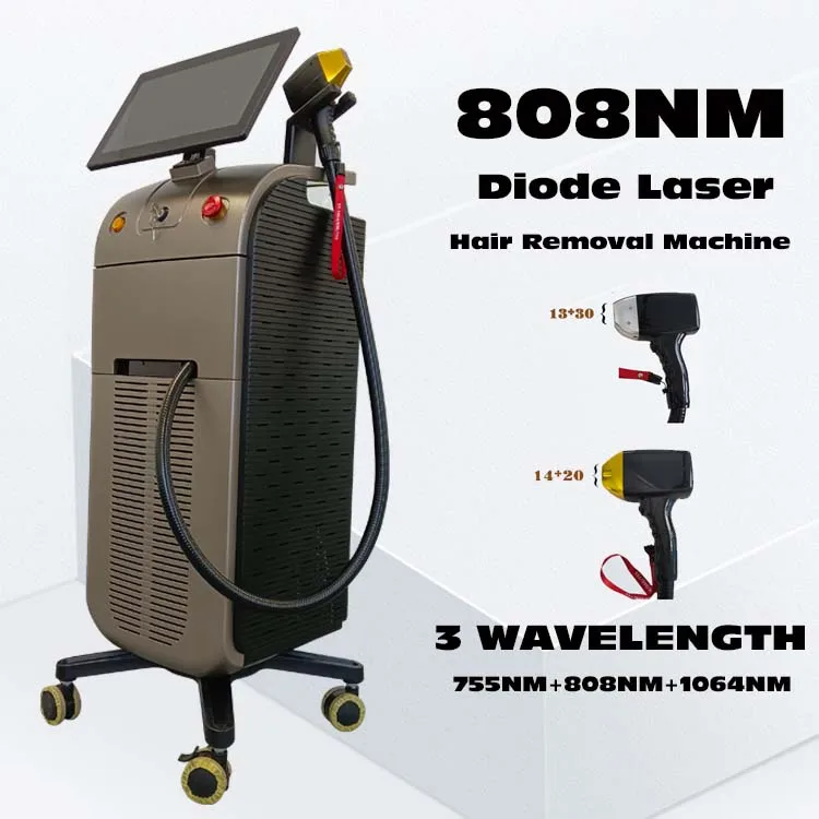 2024 Best Selling 4 Wavelength 780/808/940/1064nm Diode Laser Hair Removal and Whitening and Skin Rejuvenation Beauty Machine