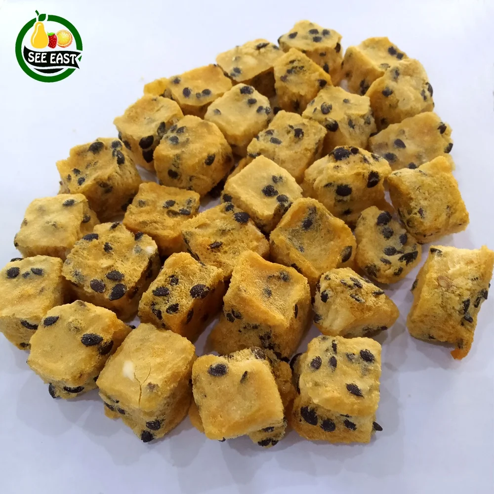 China fruit manufacturer healthy frozen dried fruit tea ingredient freeze dried passion fruit chunks