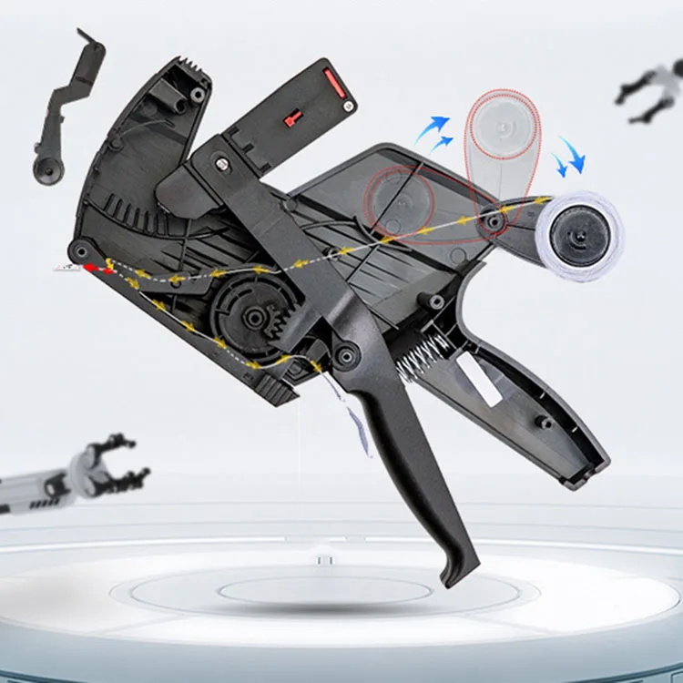 Factory Made Handheld Price Labelling Price Tag Gun Metal Labels Machine 21.5*12mm Price Paper New Hot Sale Labeller