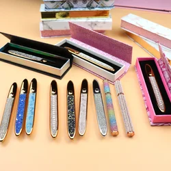2021 New Design Self black liquid Adhesive Eyeliner Private Label color eyeliner adhesive Magic Diamond Eyeliner Pen