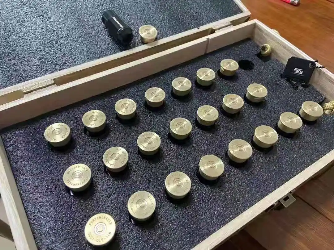 Fury Aluminum Wheel Hub Nut for Jeep Wrangler JK & JL 4x4 accessory maiker manufacturer