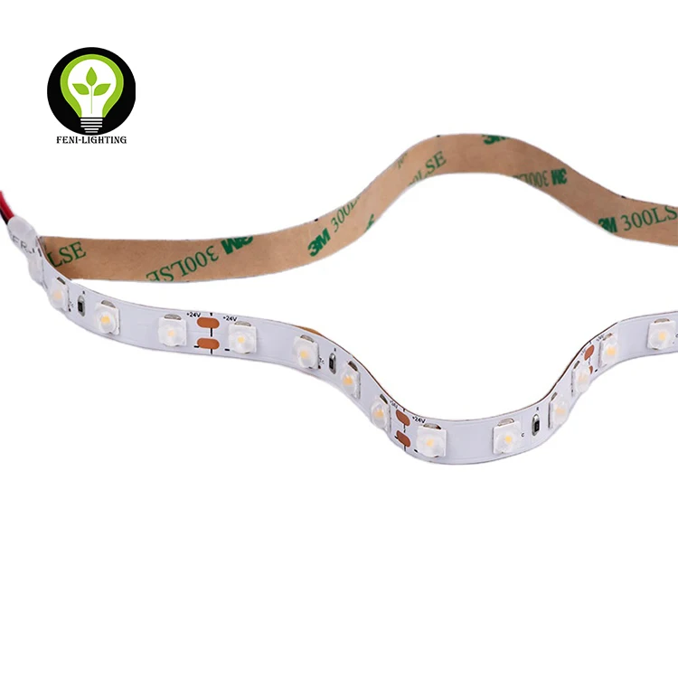 SMD6060 Large beam angle 160 degree Flexible LED strip Light with lens