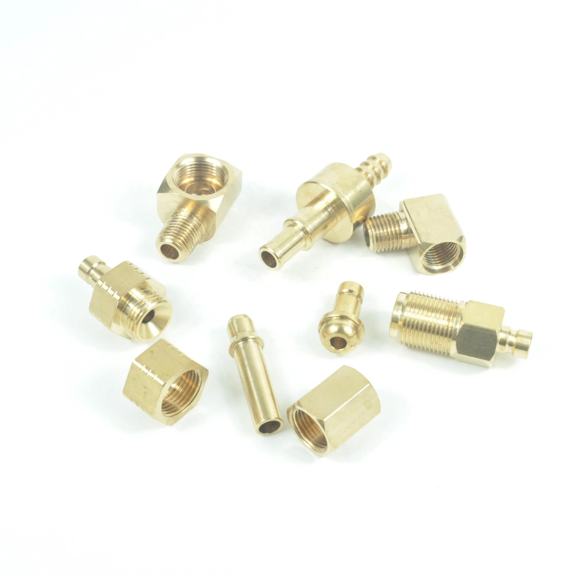oem factory supply precise machined brass copper bronze parts, chrome or nickel plating parts