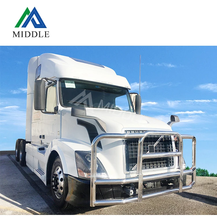 2021 Popular American Heavy Duty Truck Trucks Front Bumper Bull Bar Deer Grille Guard Moose Guard For Volvo