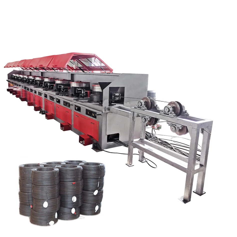 
 Хорошее качество, станок для волочения проволоки с прямой линией 6,5 мм-1,6 мм  