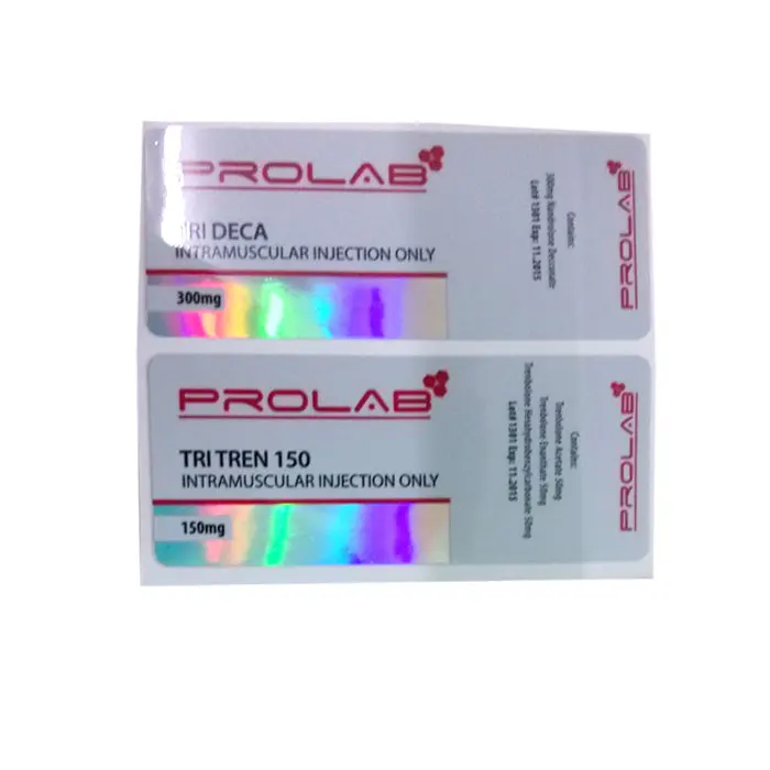 Custom Euro Laser Security Holographic Sticker scratch off QR Code serial number 3d Hologram label Sticker
