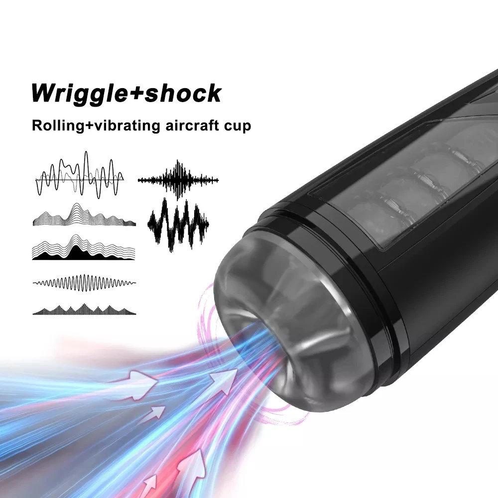 Masturbation Cup  Electric Sex Toy Artificial Vagina  Massager  Male Masturbation female sexy moans sex toys for man