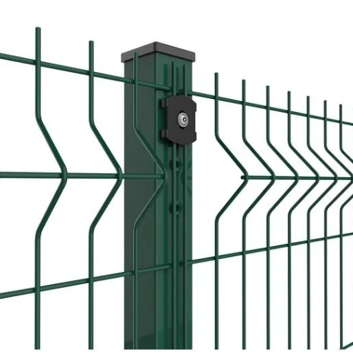 Оцинкованная 3D сварная проволочная сетка с покрытием из ПВХ забор для безопасности ограды в саду