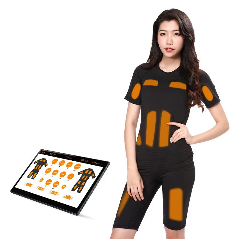 Gymtech Ems Shorts Hot Sale Homeuse Body Fitness Machine USB Hand Held Muscle Stimulator Factory EMS Suit Direct Manufacturer