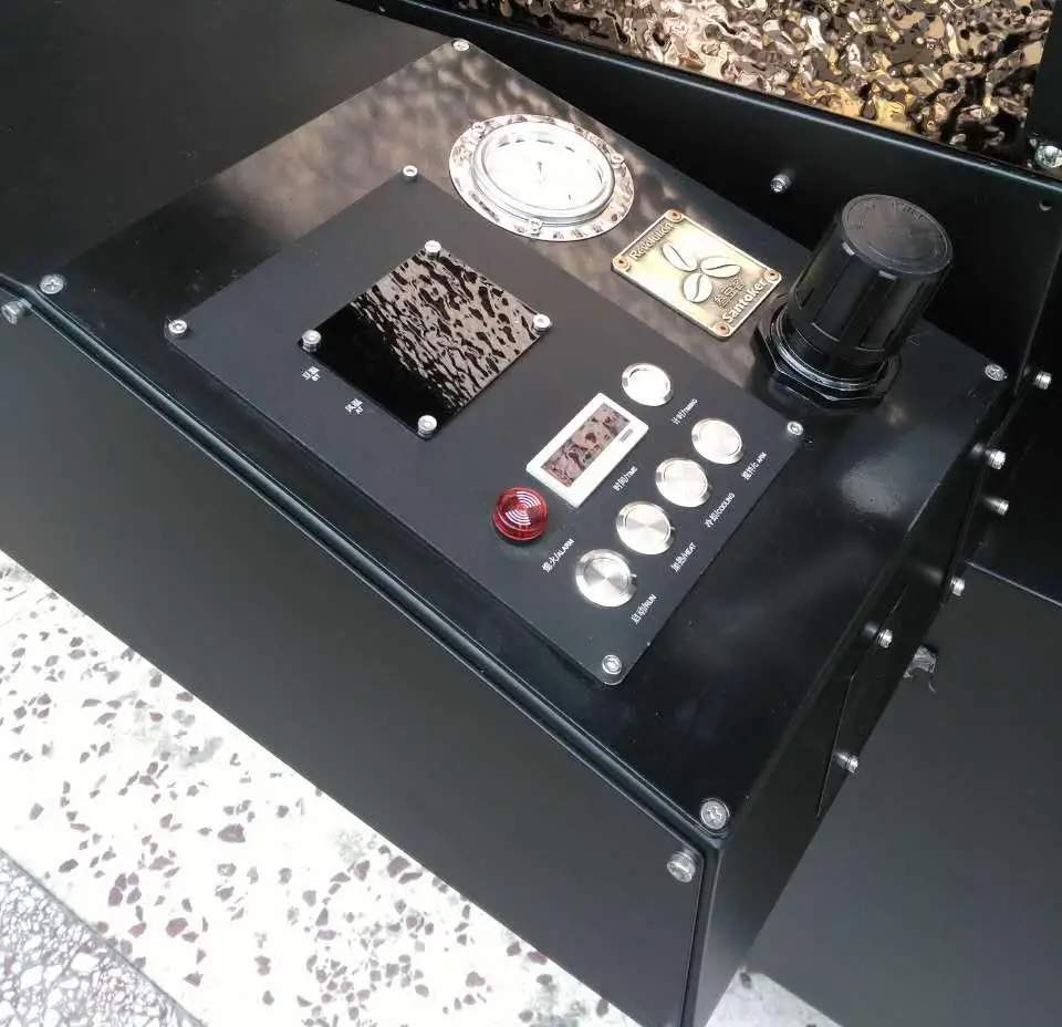 Wintop 15KG Coffee Roaster Machine Double Drum Gas Roasting Electric Commercial Coffee Roaster