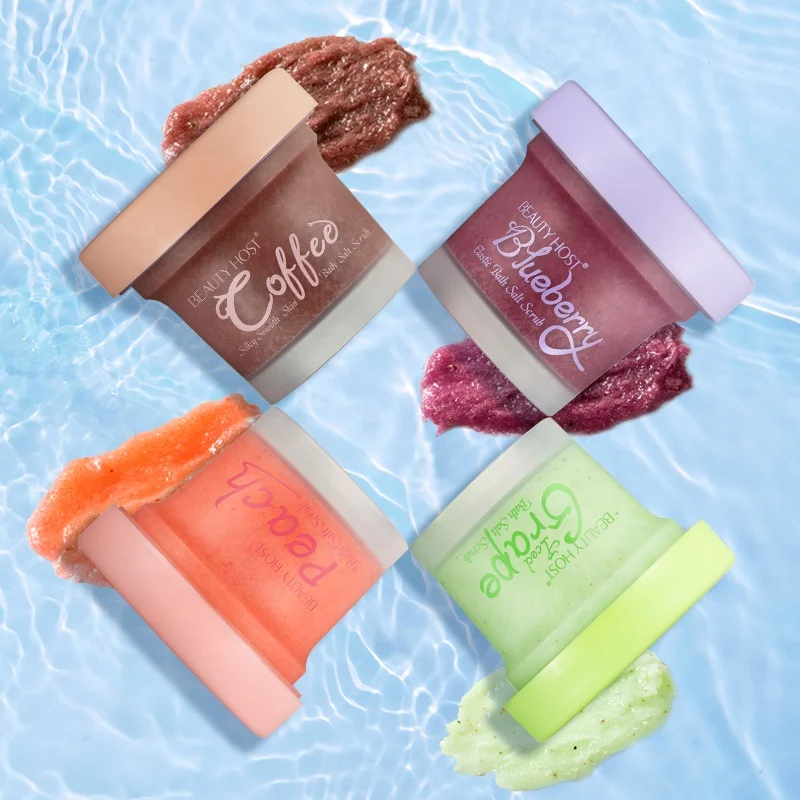 Best Quality Factory Custom Herbal Organic Natural Body Scrub Sea Salt Bath Cleanser Skin Care Exfoliating Whitening