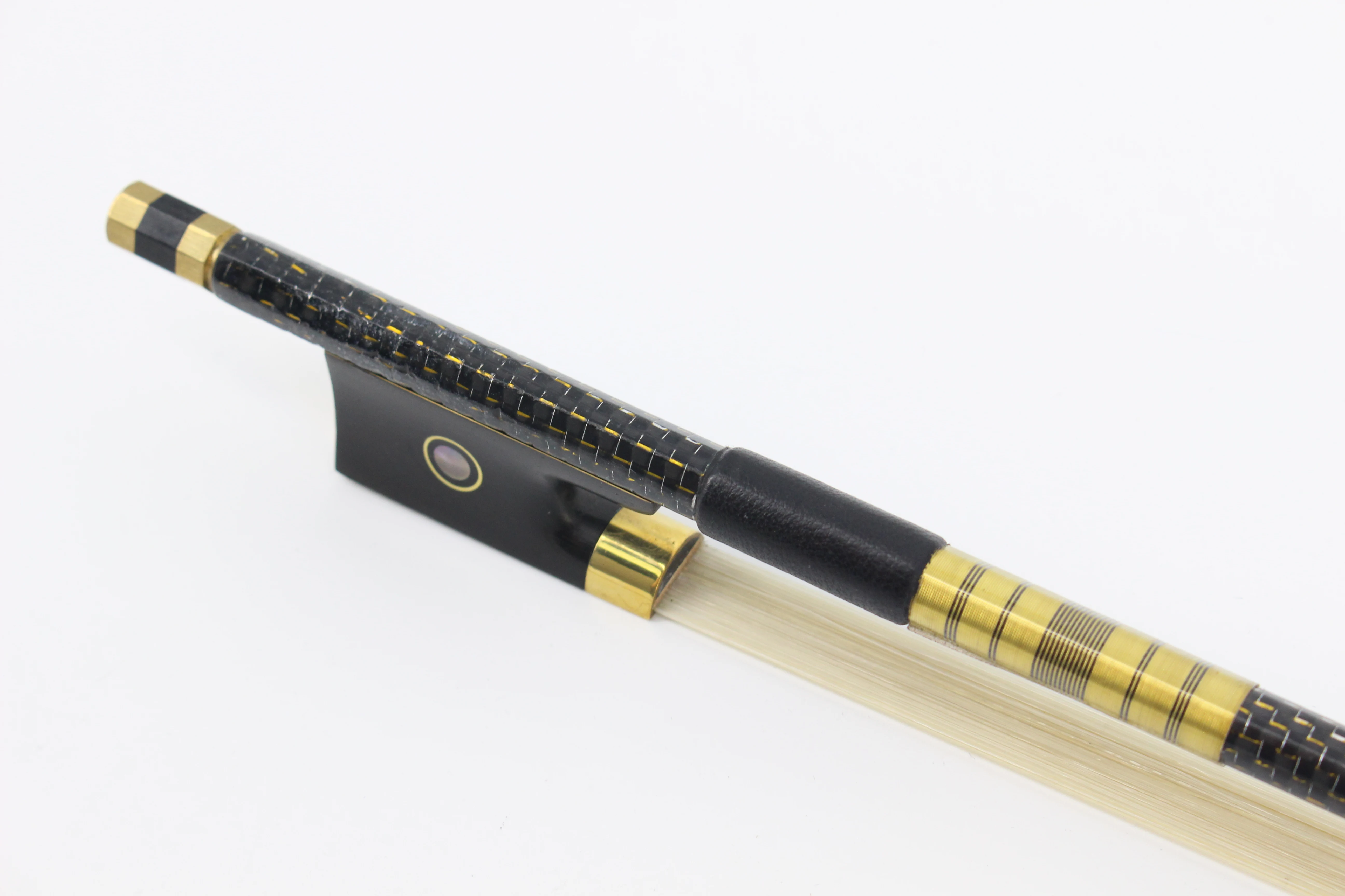 Бразильская деревянная палочка с эбеновой скрипкой луком лягушки