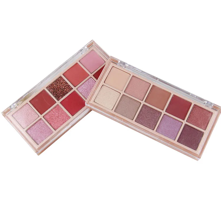 Стойкие водостойкие пигментированные блестящие тени для век Палетка Beauty Glazed