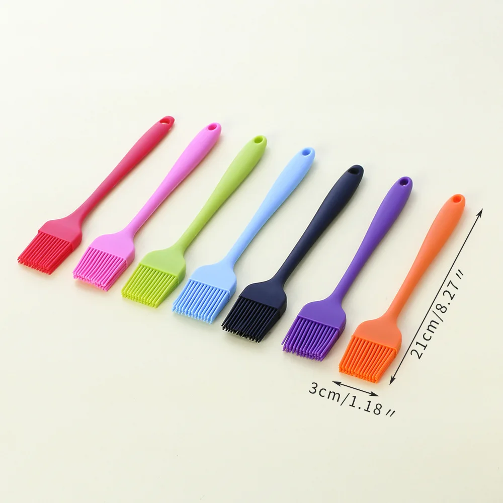 Perfect Easy to clean High Temperature Grill Silicone Cooking Cake Brush Bbq Oil Brush