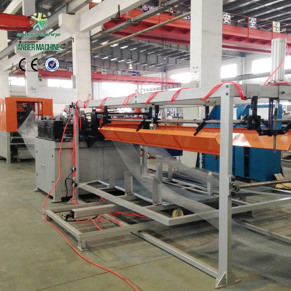 rotary plaster mesh brickwork reinforcing mesh lath machine