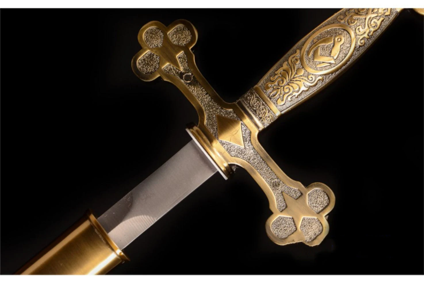 84cm 1kg European style cross sword Cosplay collection toy sword
