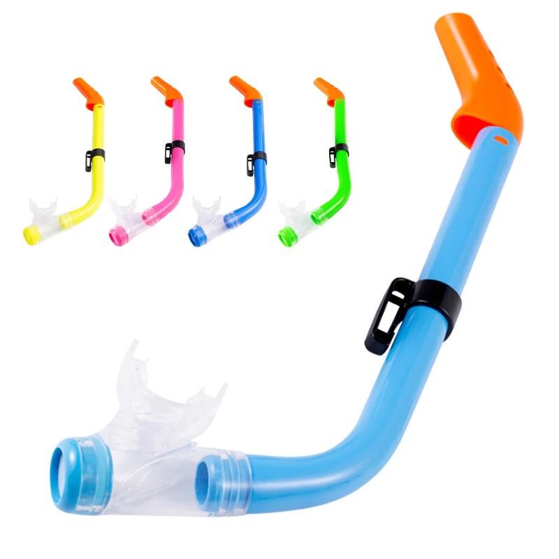 Adult Top Valve Food Grade Silicone Mouthpiece Watersports Swimming Equipment Tube Swim Snorkeling Dry Dive Diving Snorkel