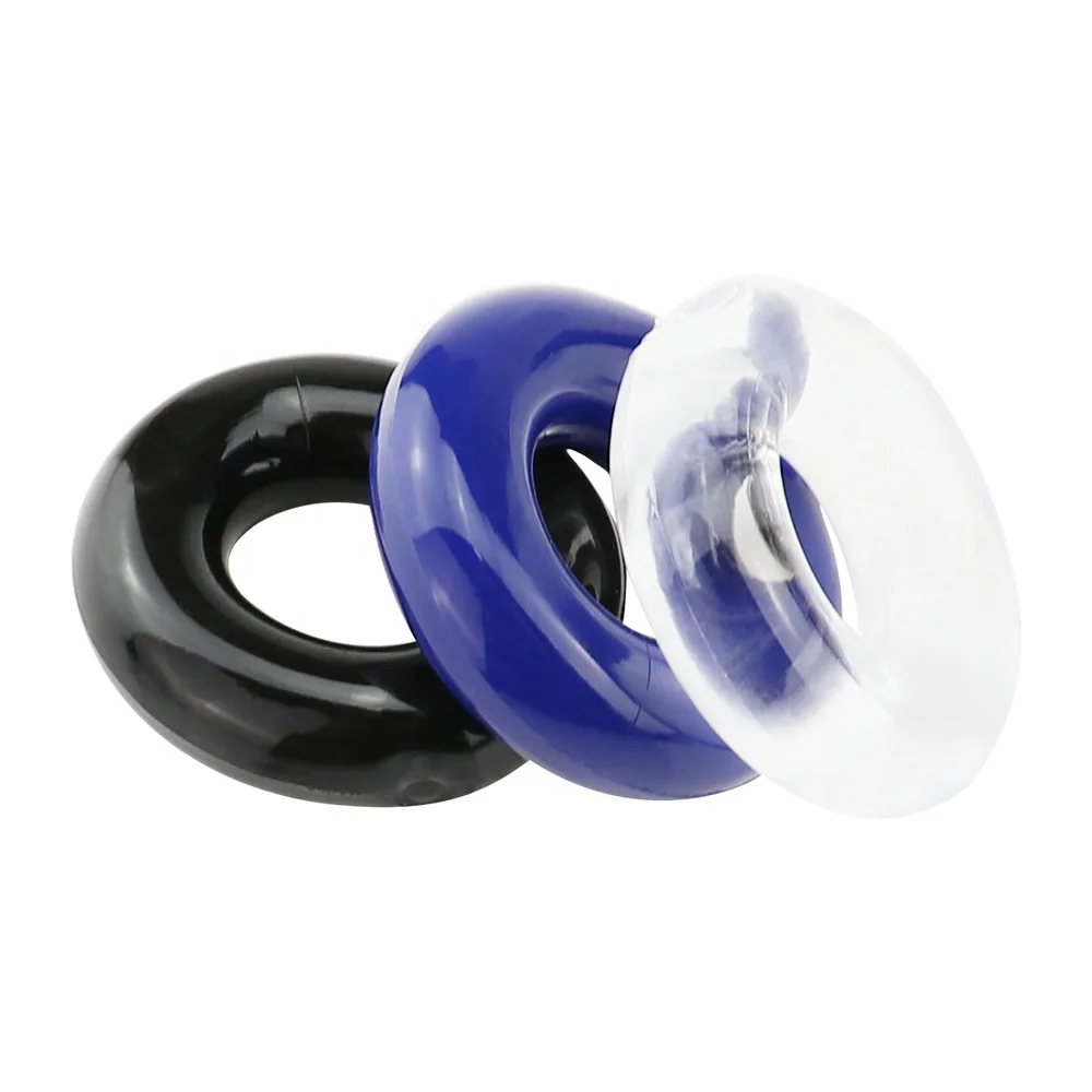 Penis Rings Cock Rings Penis Sleeve Penis Trainer Delay Ejaculation High Elasticity Time Lasting Sex Toys for Men