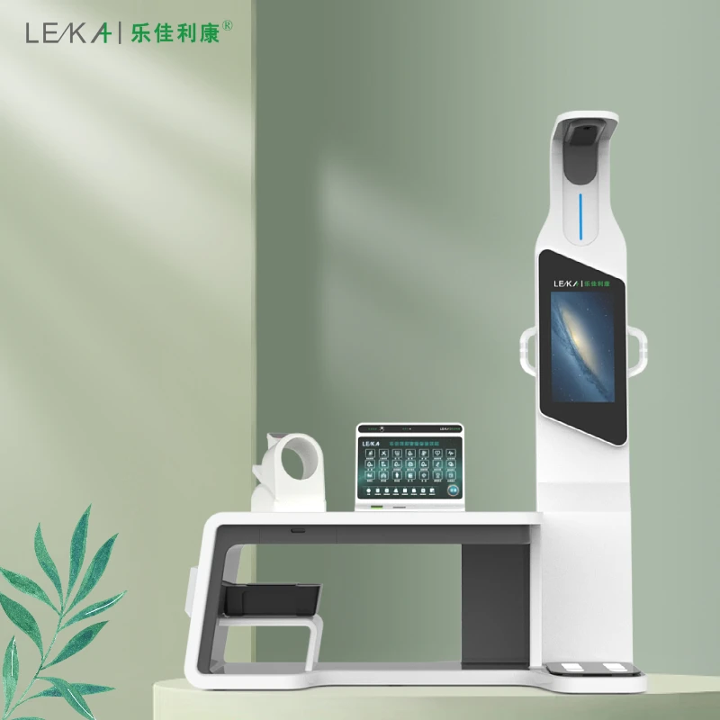 HW-V7000 Telemedicine body analyzer machine medical screening kiosk health check-up machine