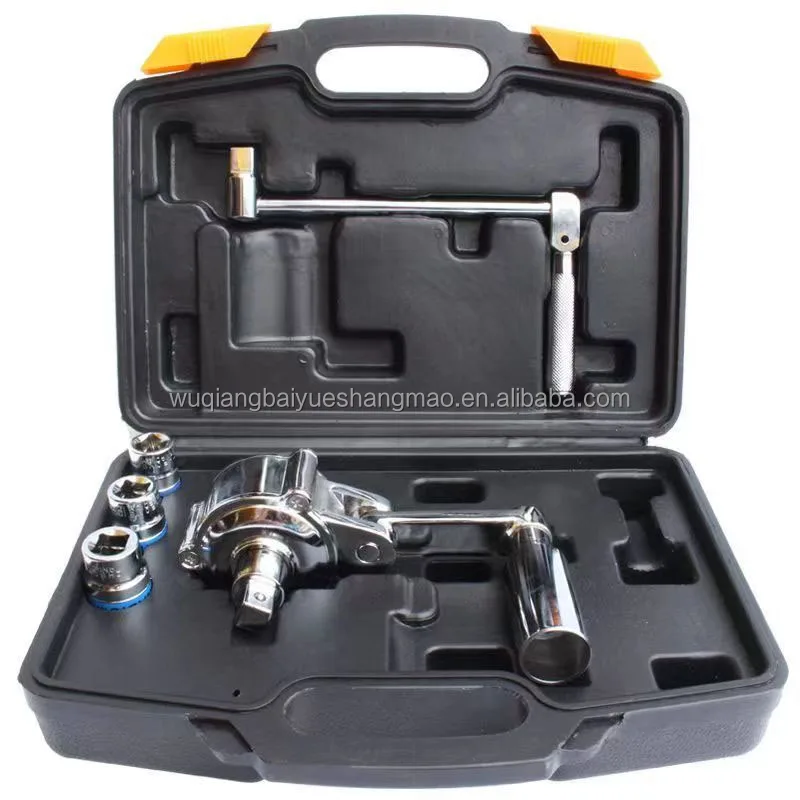 Automotive tool tire nut remover labor-saving shaft torque wrench easy ear nut wrench