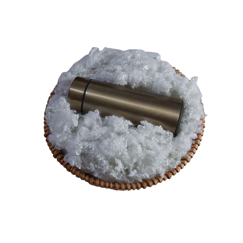 GRS OEKO Hollow Conjugated Staple Fiber Polyest HCS 7D*64MM Polyester Filler for Filling Pillow Cushions