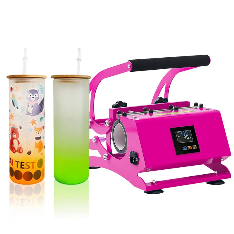 Многофункциональная маленькая портативная кружка с сублимационной печатью на заказ купить термопресс цветная машина для чашек кружек