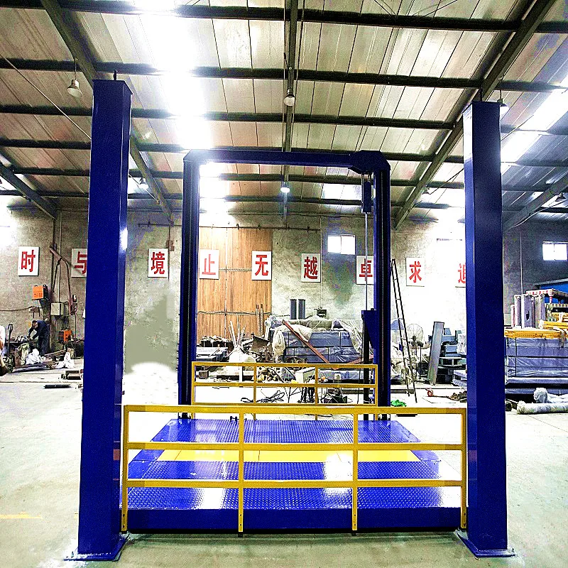 Heavy Duty 4t  Automatic Car Wash Machine 4 Post Car Lifting Machine Four Post Vertical Car Parking Lift for Warehouse Price