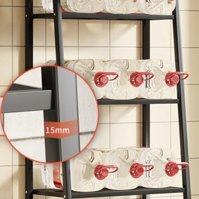 KINNO Flower shelving Floor-to-ceiling balcony wrought iron against the wall in living room flower pot shelving indoors