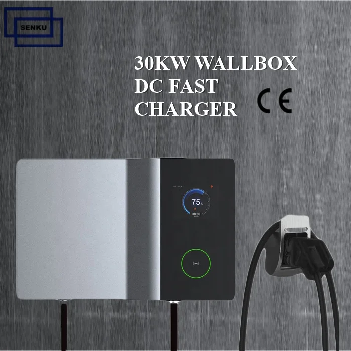 CE Approval 30KW DC EV Charger Calibration Act Meet 550VDC Output COmbo CCS2 OCPP Charging Station