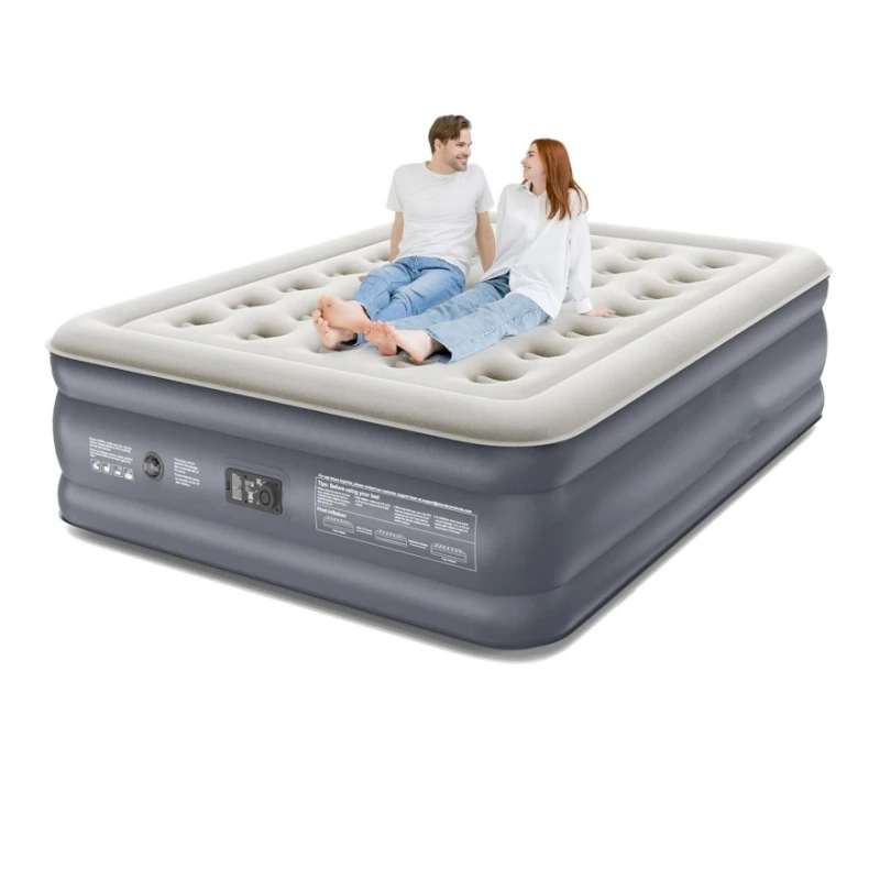 King Size Air Mattress Bed With Built in Pump Ultimate Comfort  Easy Inflation