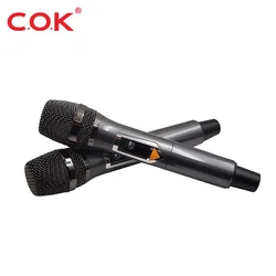 Двойной пластиковый портативный fm беспроводной uhf микрофон чувствительный к фильму микрофон индивидуальный дизайн fm беспроводной микрофон