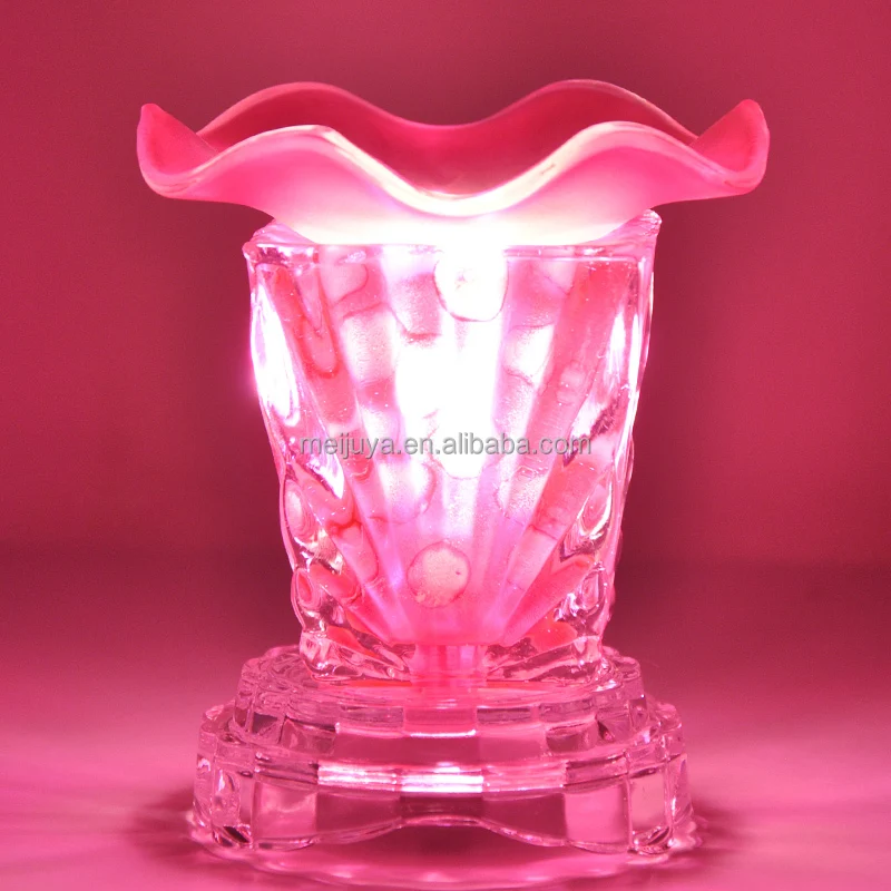 Manufacture Wholesale  Electric Crystal Oil Burners Multifunction Fragrance Lamp
