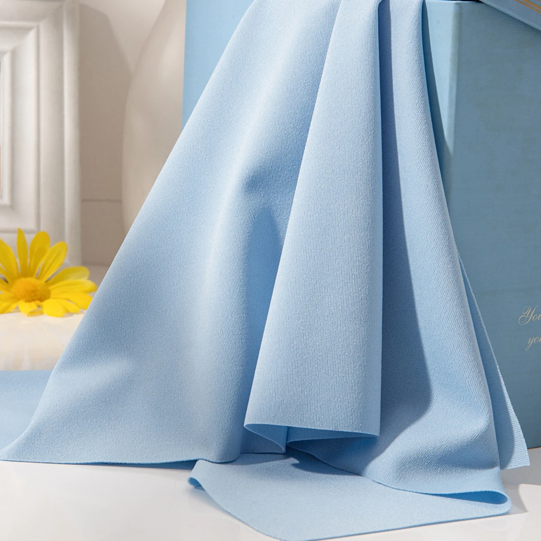 India NR Roma 40S 50S 60S Shaoxing Knit Zurich Wholesale Textile Poly PD Fabric, Zurich 4 Way Fabric For Sports Wear/