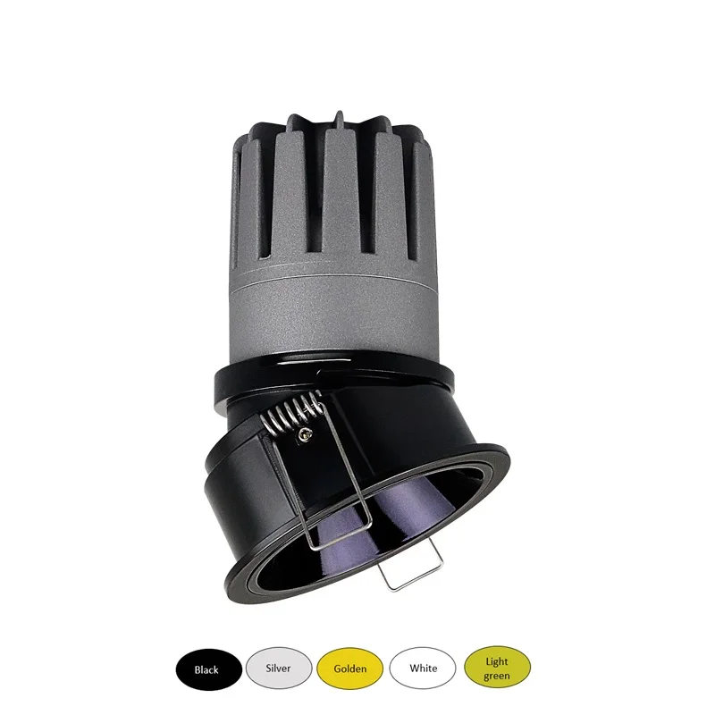 China recessed anti glare downlight frame mr16 fixture ceiling light housing