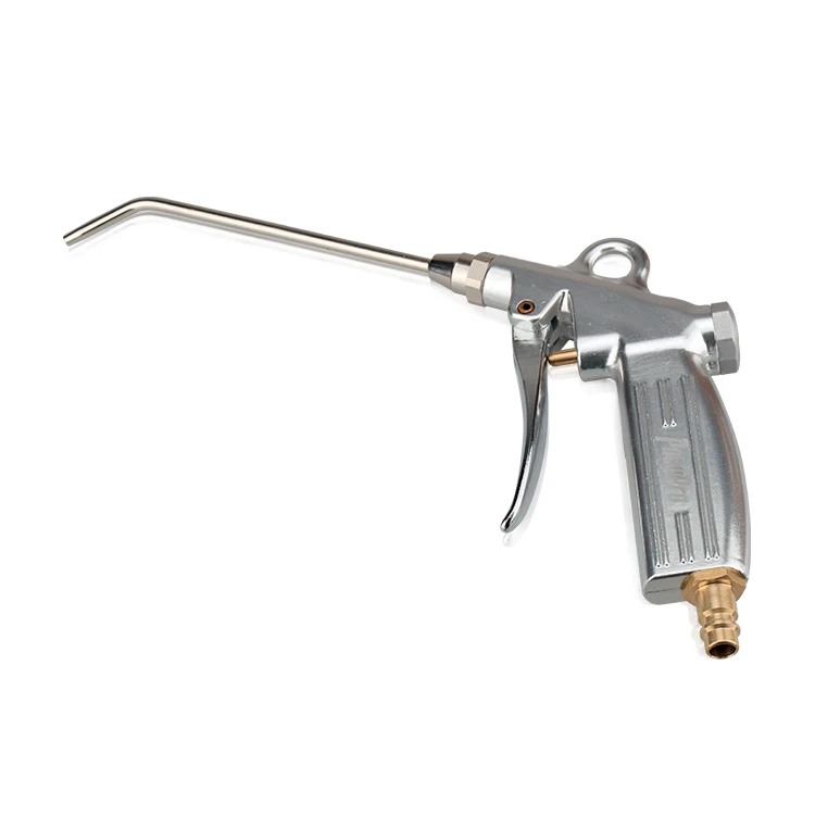 Pneumatic air blow gun nozzles for high pressure