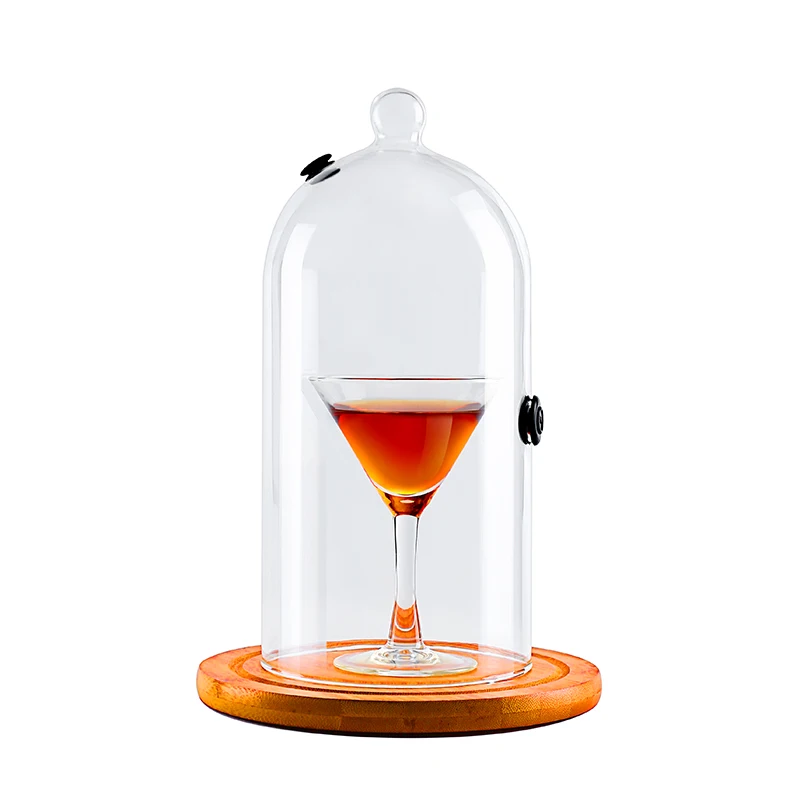Boutique Glass Cover Smoky Cover Cake Cover Creative Molecular Cuisine Restaurant Bar Cocktails