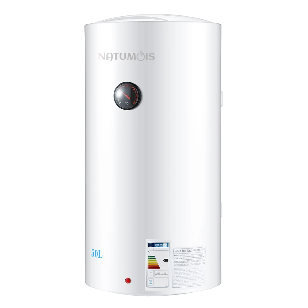 Stainless steel wall mounted electricity 50L storage electric water heater hot water heaters electric shower intelligent timed