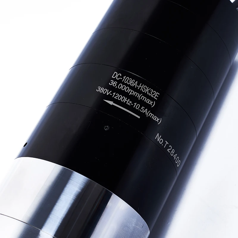 DECI ATC Spindle Motor Electro spindle 6KW 36000RPM 2.9NM ISO25 ER20 TTL PNP-NO 380V/220v for lathe Engraving milling tapping