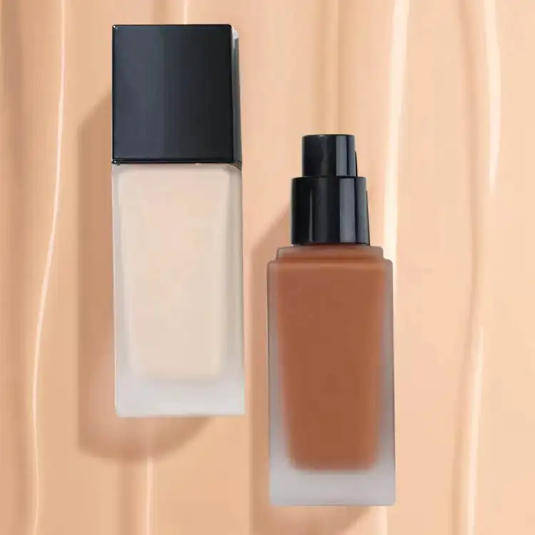 High Quality Foundation Liquid Full Coverage Long Lasting Natural Foundation Cream Private Label Matte Makeup Foundation