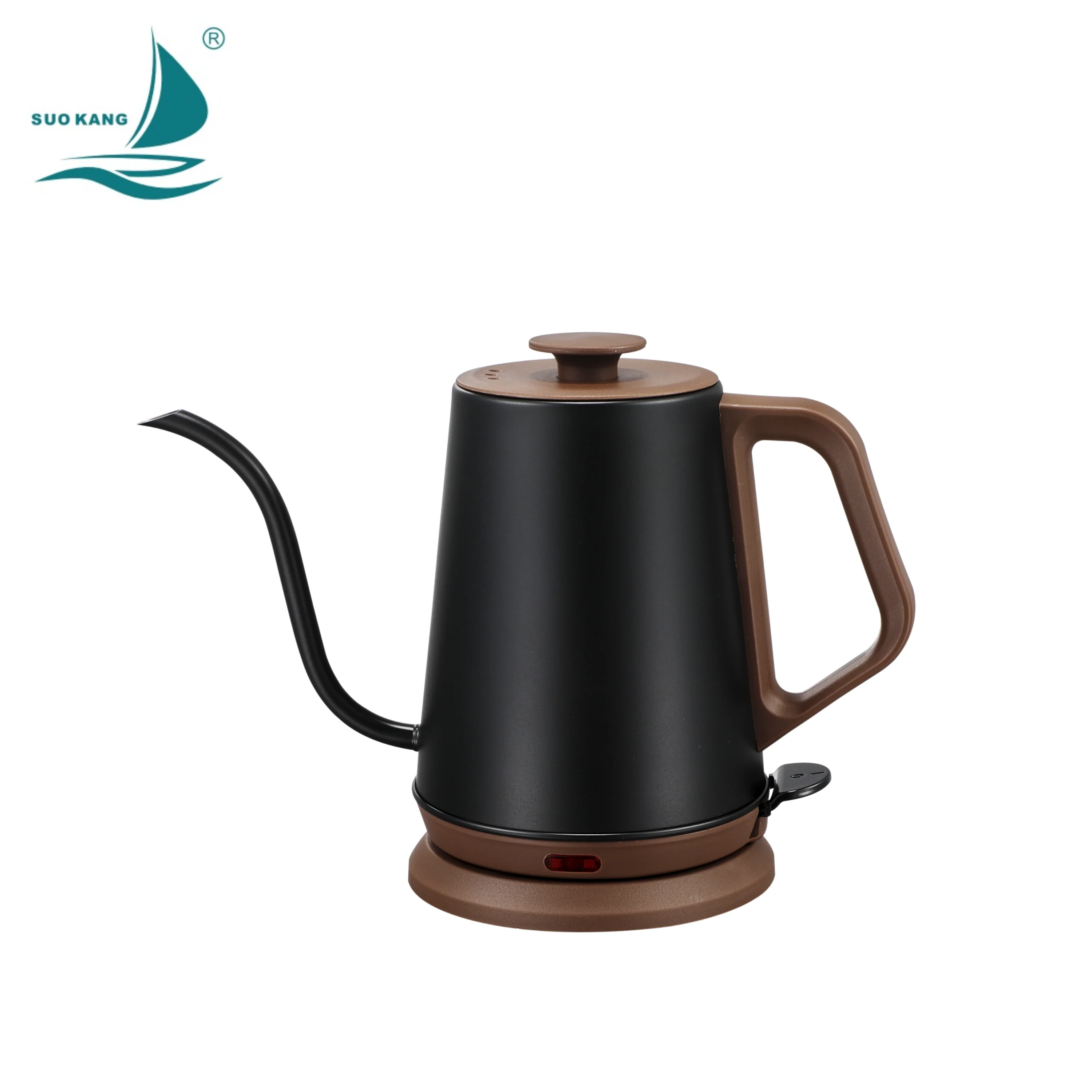 Luxury Portable Cordless Gooseneck Electric Kettle Stainless Steel Household Hotel 220V for Coffee Tea Maker