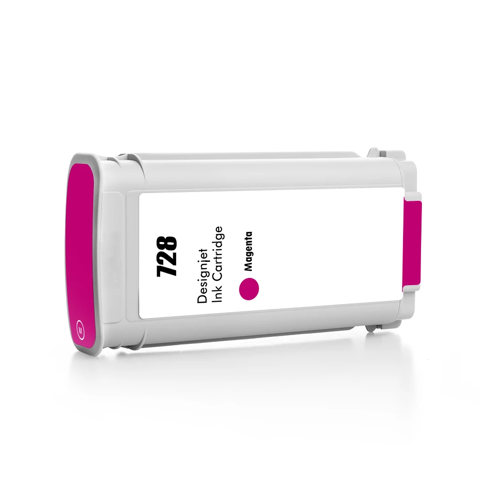 Supercolor cmyk 4 Pieces Cartucho 728 728XL Compatible Printer Ink Cartridge With Chip For HP T830 T730 Printer