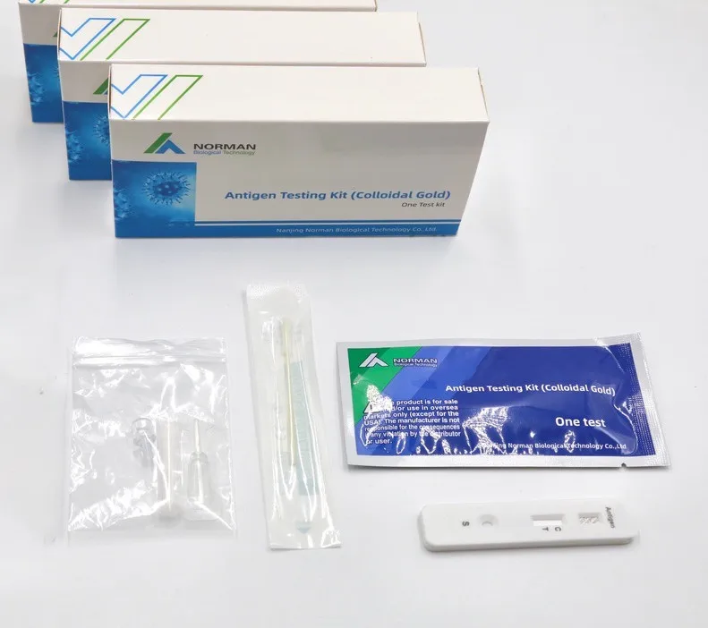 
2021 TOP1 Sale New Design Human test kit Professional Use Antigen Ag Rapid IVD Test Kit 