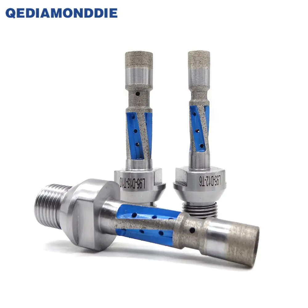 Multi Function Glass Diamond Drill Tools Three In One Diamond Drill For Glass