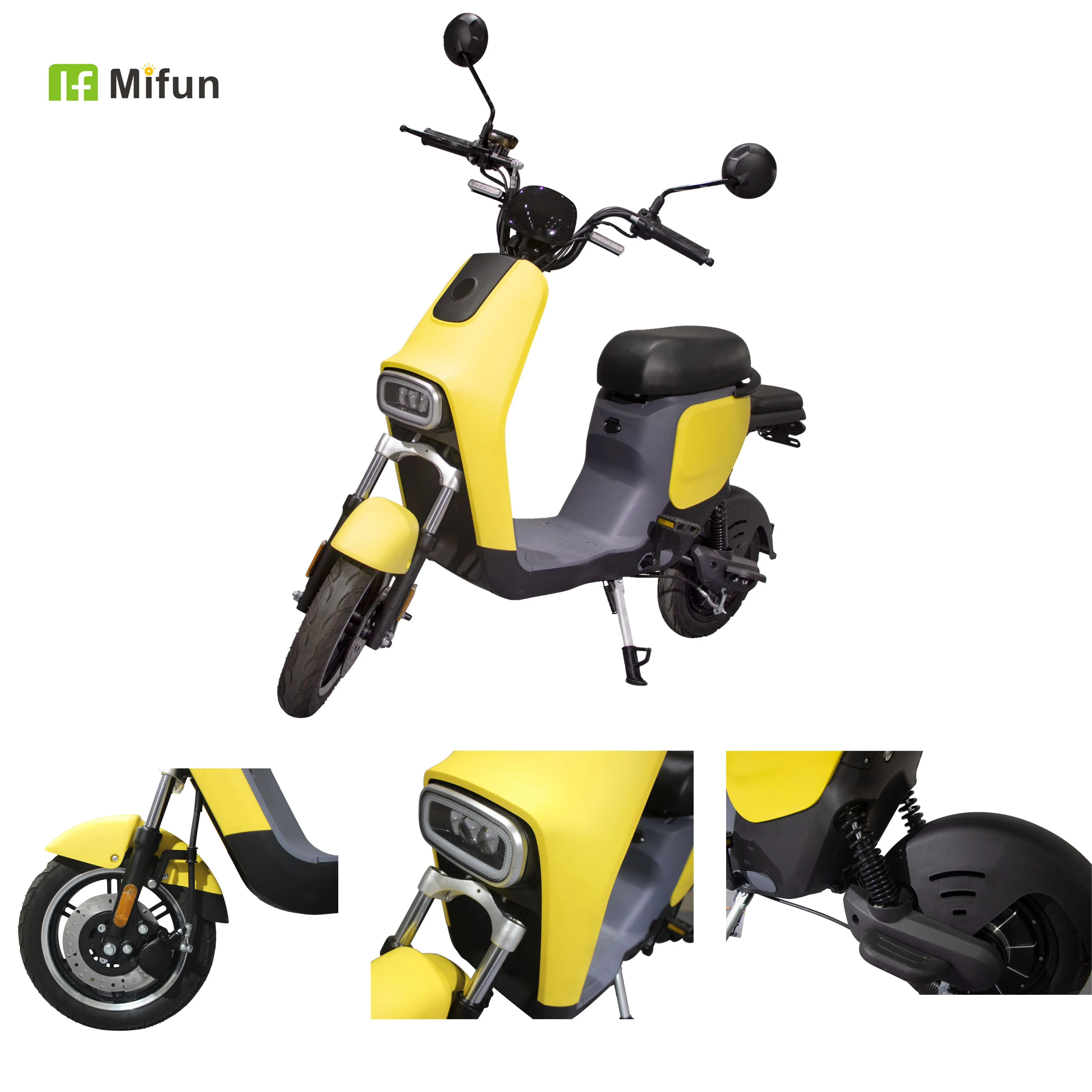 wholesale disc brake 400w ckd electric motorcycle electric bicycle mopeds for adults