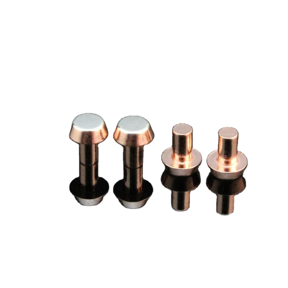 Electrical Silver AuNi CuNi Bimetal Contact Rivets for switch