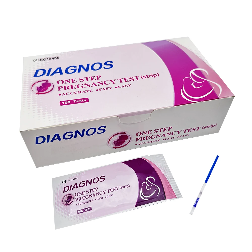 Midstream pregnancy test hcg urine rapid test device disposable hcg strips rapid test kits