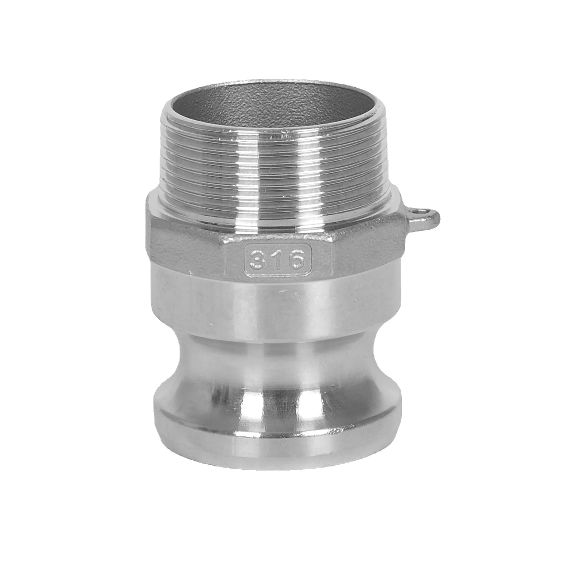 304 material stainless steel quick connector F type/oil pipe joint/external wire yang end joint